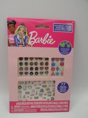 Barbie nail and body art set